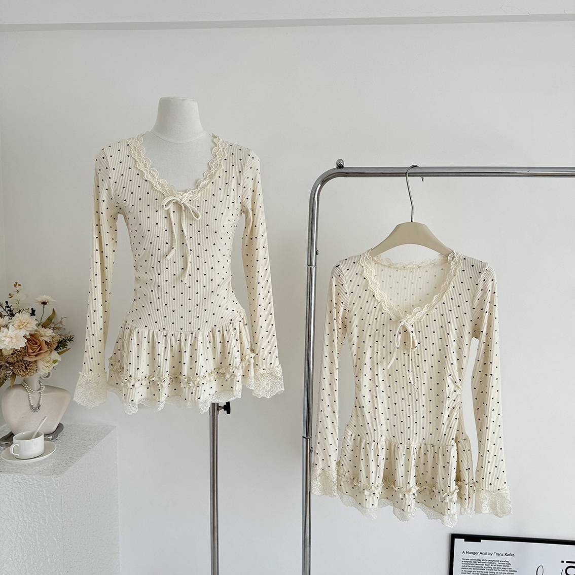 ALITTLE 乱糟糟“暖冬泡芙”巨软糯！蝴蝶结木耳边裙摆内搭女