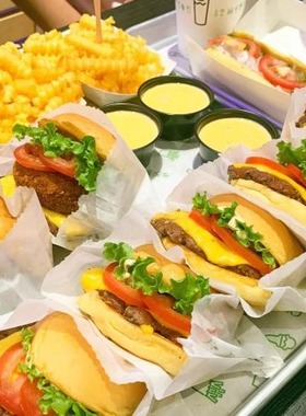 北京三里屯Shake Shack汉堡牛肉汉堡包鸡肉现做闪送顺丰全国真空