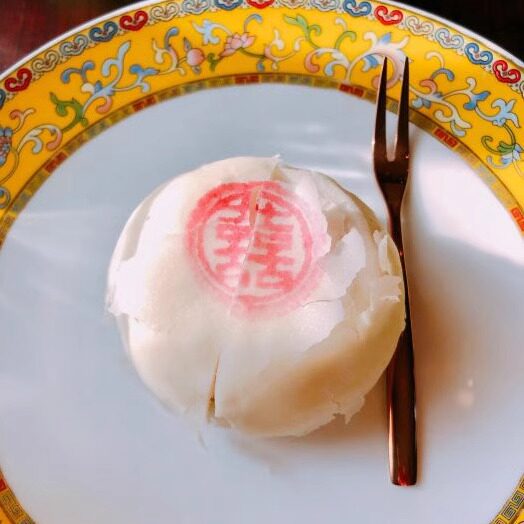 北京富华斋饽饽铺宫廷糕点 桂花栗蓉酥 淡雅清香满族点心小吃零食