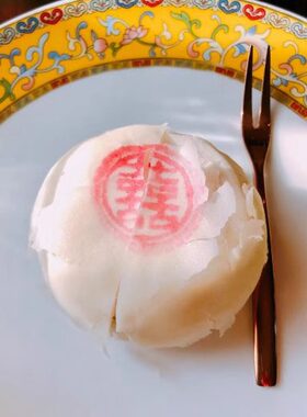 北京富华斋饽饽铺宫廷糕点 桂花栗蓉酥 淡雅清香满族点心小吃零食