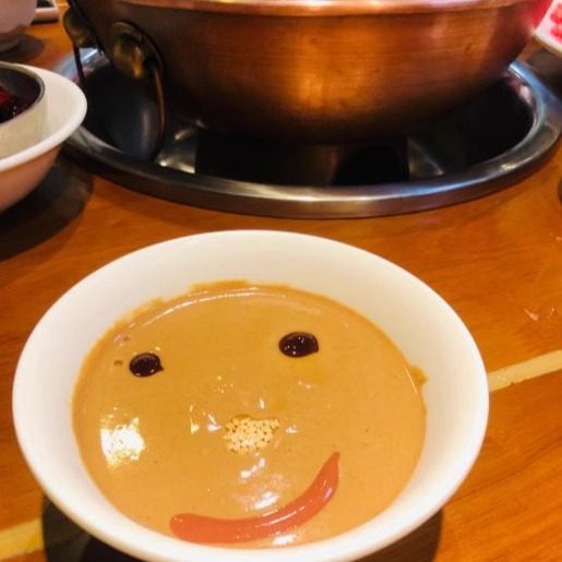 北京鸦儿李记涮肉清真芝麻酱调料辣椒油糖蒜火锅蘸料堂食北京小吃