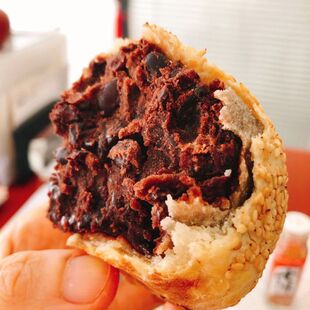 北京牛街满恒记火锅红豆馅火烧芝麻红豆沙饱满清真小吃保质期10天