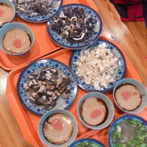北京前门爆肚冯老字号牛百叶熟食即食带蘸料加热即食小吃