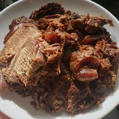 北京聚宝源牛街酱牛腱子酱牛肉酱香不塞牙劲道即食熟食真空卤味