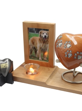 10623宠物骨灰盒动物宠物猫狗精美骨灰盒罐坛猫狗骨灰纪念品订制