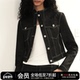 JCAESAR 挺阔H型微收腰牛仔外套 土耳其丹宁 WOMEN 立领原牛夹克