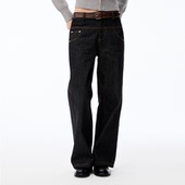 WOMEN 挺阔质感牛仔裤 直筒原牛 水洗工艺 进口面料12OZ JCAESAR