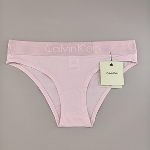 CK正品内衣女士循环提花腰边舒适棉质半包臀防夹臀三角内裤QP1280