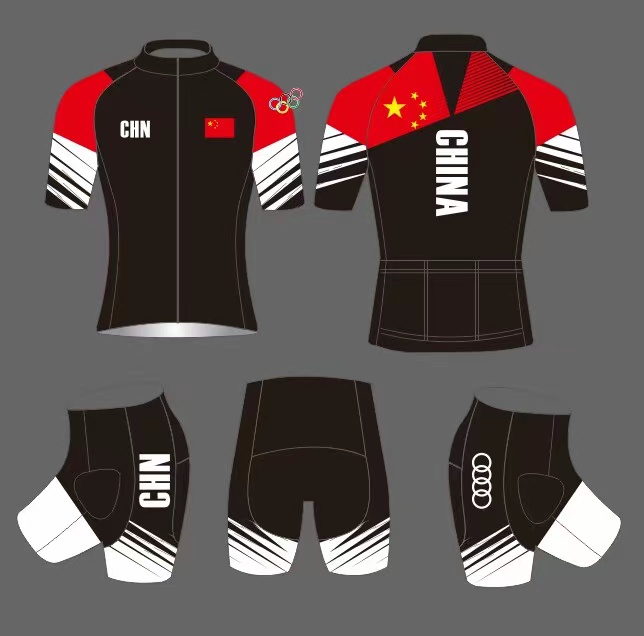 儿童速滑服极客狮比赛高弹轮滑服