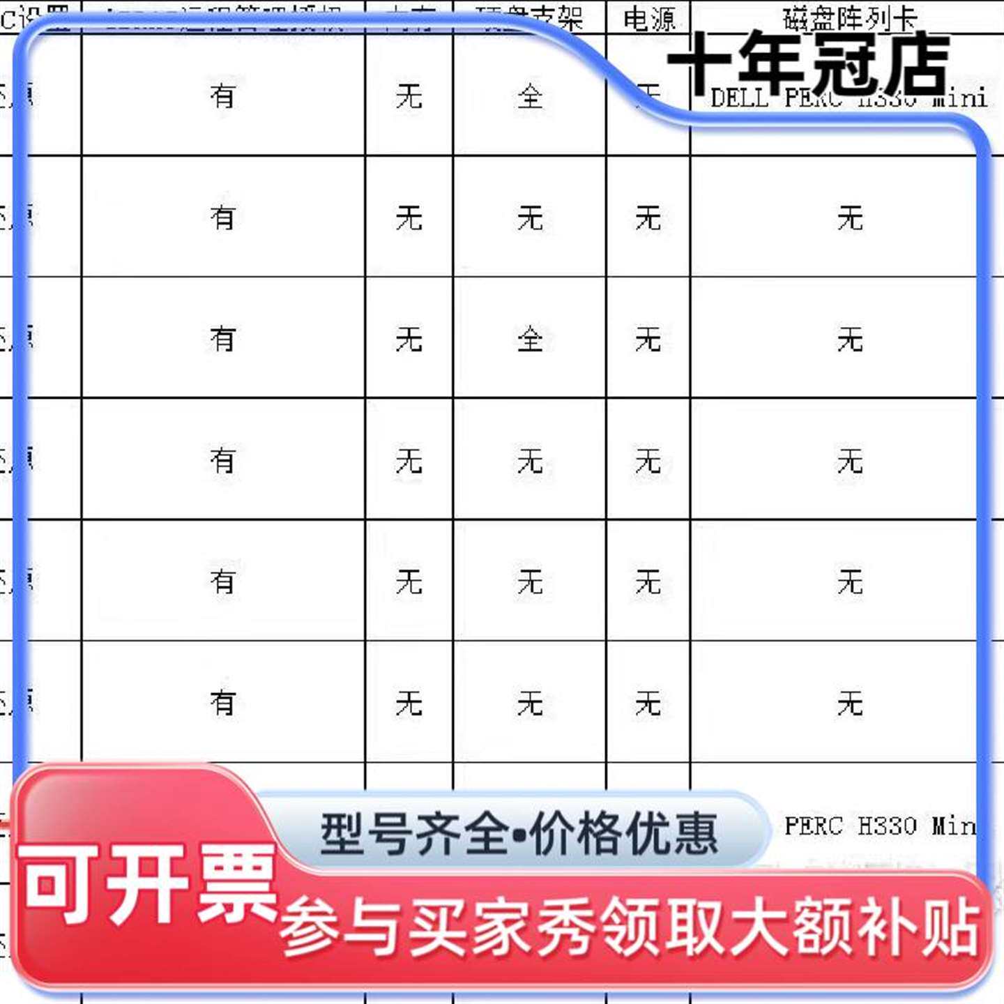 议价R620五台，R720一台，C6220一台，价格=1维修