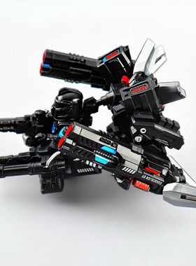 2025新款地铁逃动力机甲和平积木精英人仔潜行者七级套玩具第三方