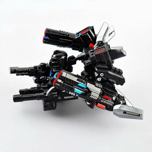 2025新款地铁逃动力机甲和平积木精英人仔潜行者七级套玩具第三方