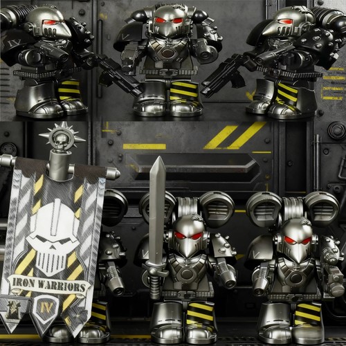 2026新款禁军荷鲁斯之子MK6人仔星际战士40k战锤极限战士积木玩具