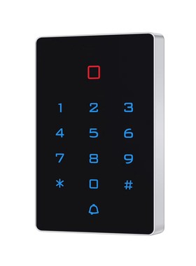 时尚触摸门禁一体机刷卡密码IDWG26读卡器EM办公自动门系统12V24V