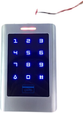 金属触摸门禁一体机密码刷卡控制器ID自动门系统背光M3管理卡EM