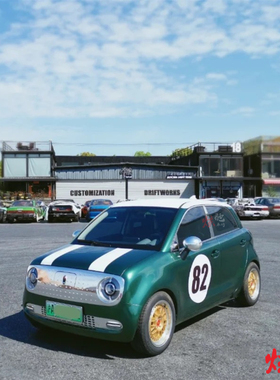 欧拉黑猫R1车贴拉花 cooperr55 白猫F56好猫数字改装贴纸