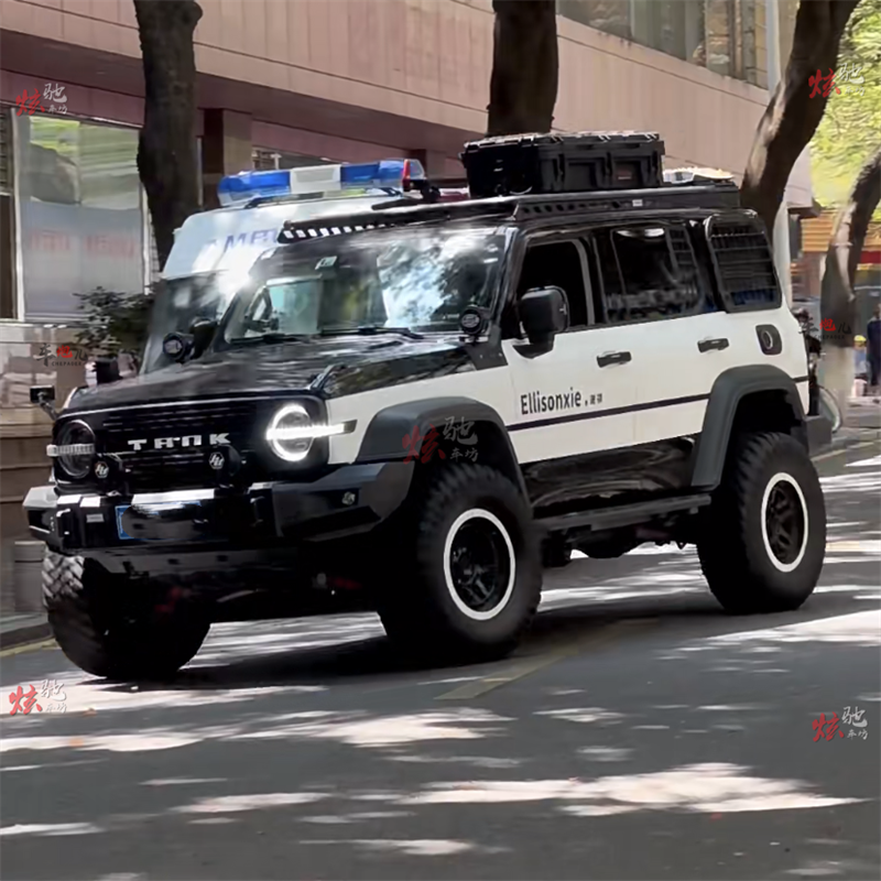 适用坦克300车贴拉花 北京B40牧马人JEEP越野悦也车身改装贴纸