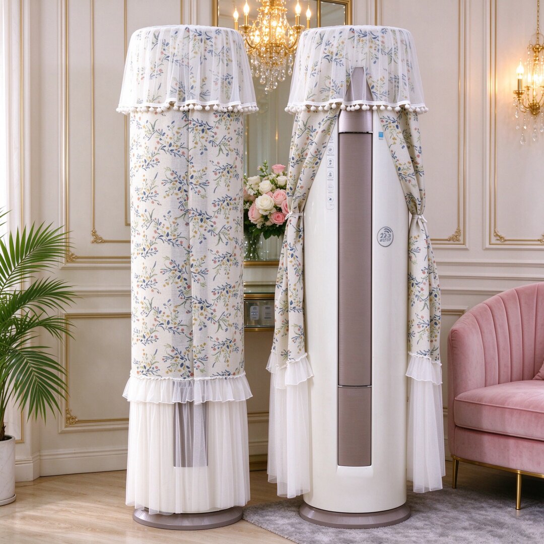 适用于海信健康家立式空调罩KFR-72LW/S590-X1柜机前方后圆通用