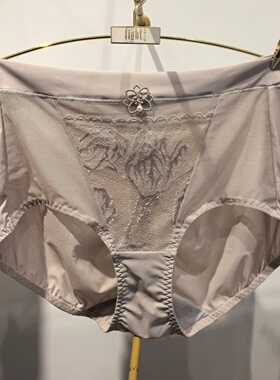 绯格贝缇F15614P透气抗菌中腰平角内裤女(F15616,15615,15614配裤