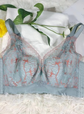 梵歌佰棠F42353兔耳杯薄款聚拢收副乳大胸显小透气舒适调整型文胸