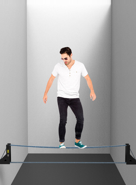 东际家用走扁带支架走绳Slackline室内平衡训练支撑架瑜伽健身器