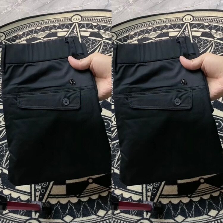 3601秋季新款商务休闲裤男士简约净版青年修身弹力舒适潮流小脚裤