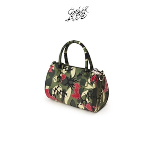 CYBERLOVE*网恋高手原创 26ss迷彩少女元素枕头包 小众手提斜挎包