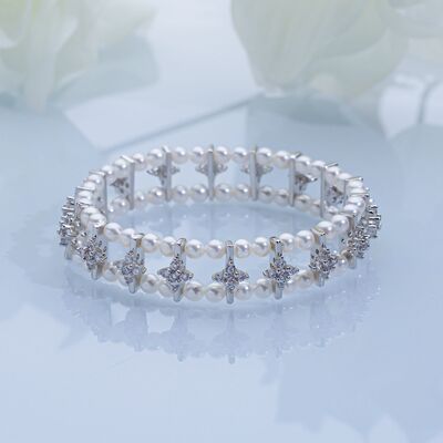 “爆闪双排”极光珍珠手链 2743H00DY