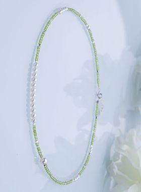 夏日森林珍珠3-5mm项链  s925 2402H00DY
