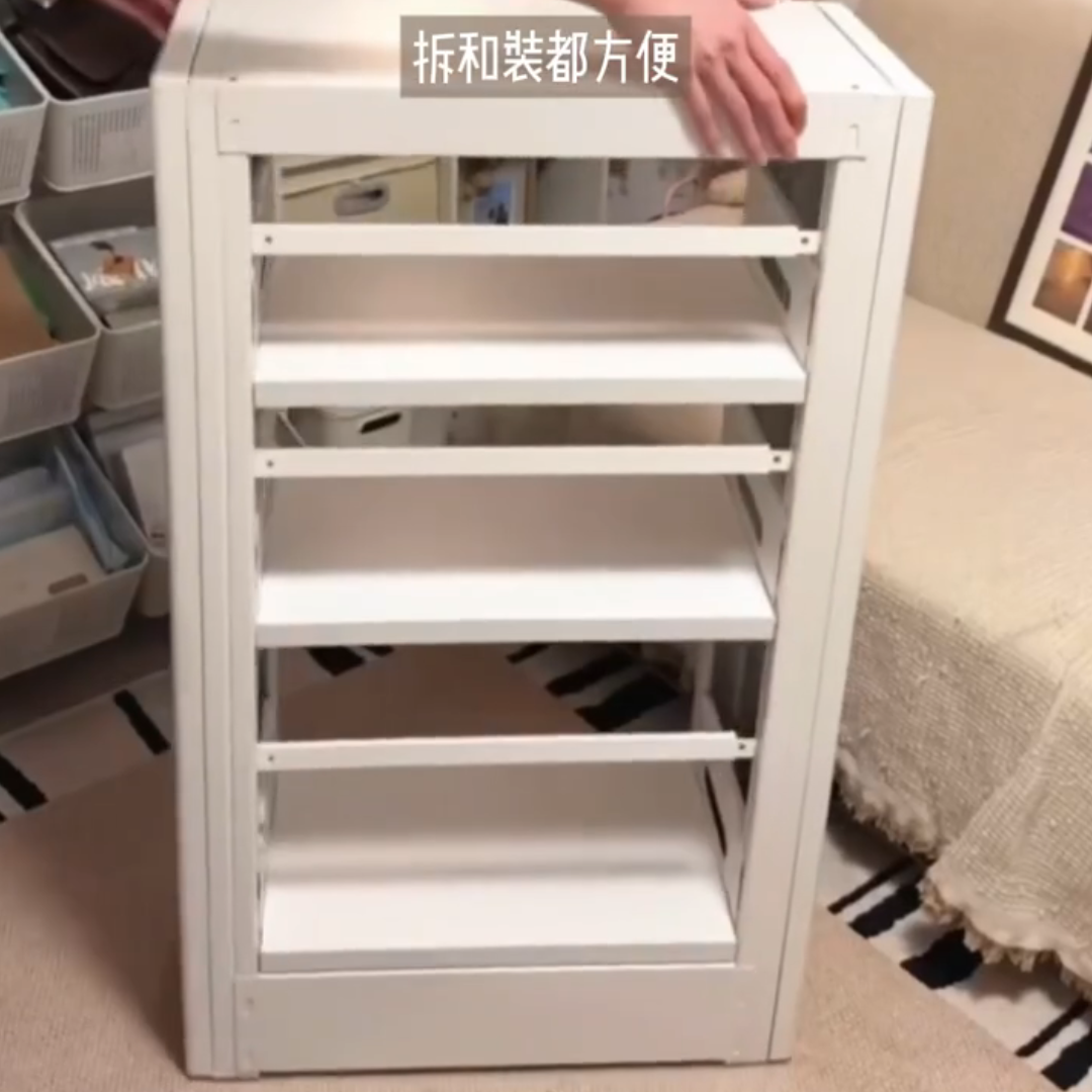 25CM家用图书馆钢制书架多层落地金属铁艺儿童绘本架书柜储物架子