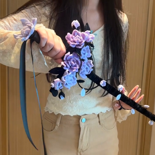 紫罗兰扭扭棒DIY材料包礼物
