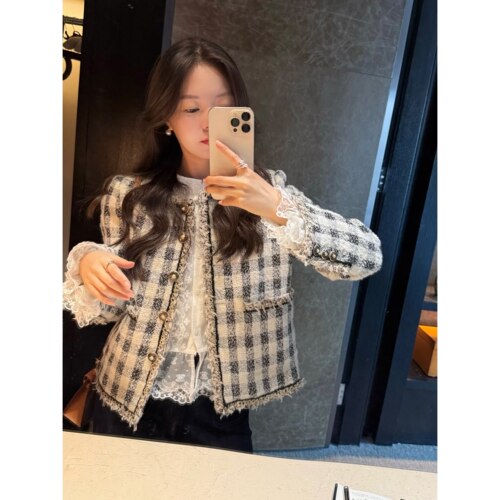 羊毛秋冬维希格编织小香风