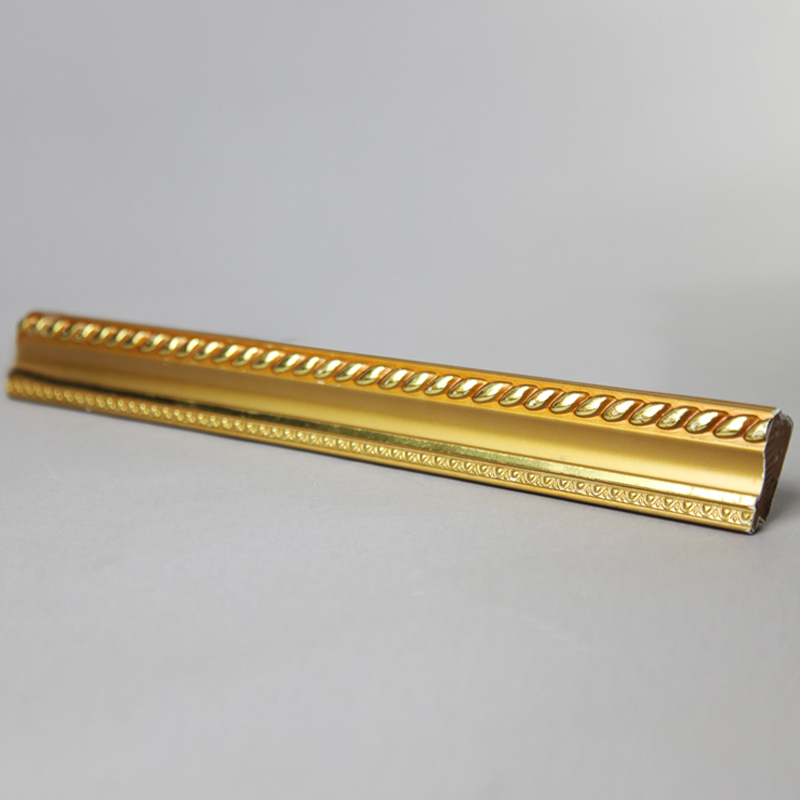 王斌相框欧式实木油画相框外框 十字绣装饰线条框条3098-9 4.6cm