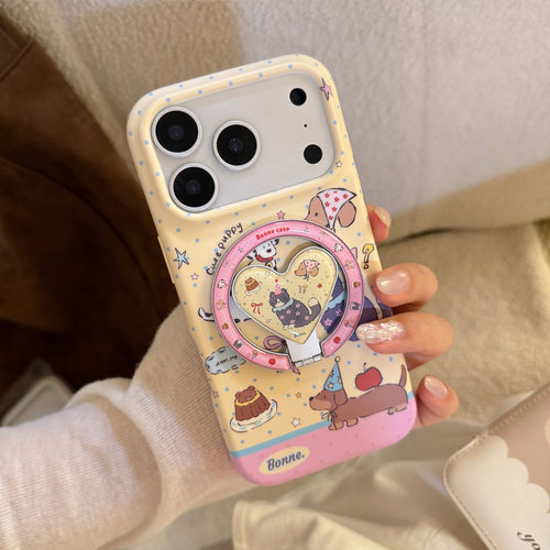 多彩宠物园萌宠iphone17promax手机壳适用苹果16菲林软壳13磁吸12创意可爱
