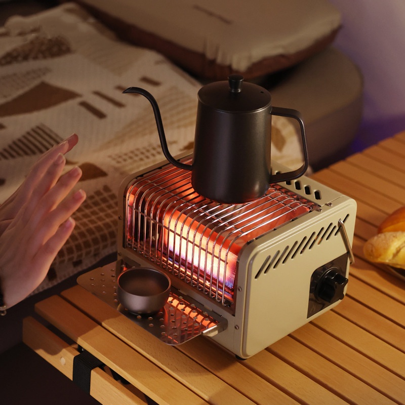 瓦斯暖炉气罐暖炉卡式炉取暖器户外燃气取暖炉车载帐篷露营采暖炉