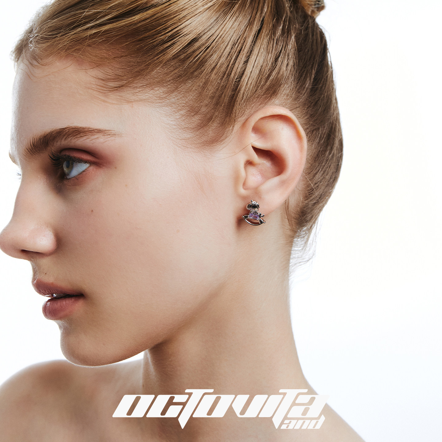 OCTO VITA木马原创设计耳钉 梦幻锆甜妹辣妹风高级感闺蜜耳环耳饰,饰品/流行首饰/时尚饰品新,耳钉,淘宝优惠券,粉丝福利购,淘宝优惠卷