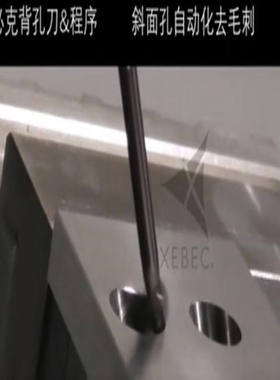 斜面孔自动化去毛刺用xebec背孔刀/锐必克背孔刀/横切孔去毛刺