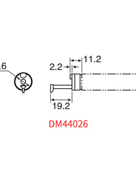 日本ACCRETECH东京精密DM44026 45511 原装粗糙度轮廓测量仪测针