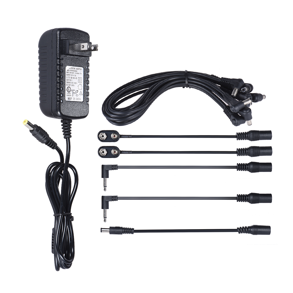 mosky效果器多路一拖八电源线