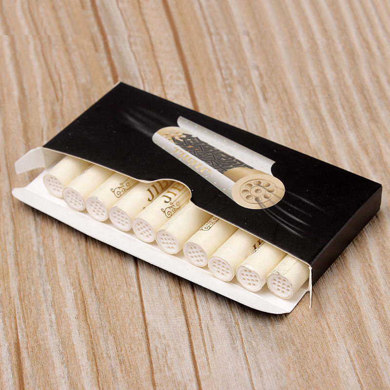 活性炭烟滤芯烟斗9mm过滤器通用