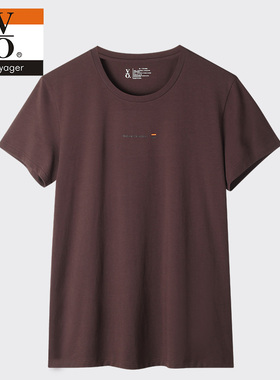 VO新品男士短袖T恤莫代尔棉简约休闲纯色圆领衫打底内衣外穿两用