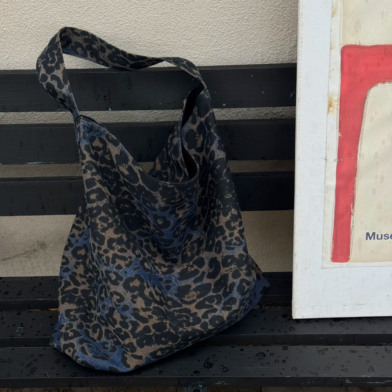 2025新款小众设计款复古感豹纹包