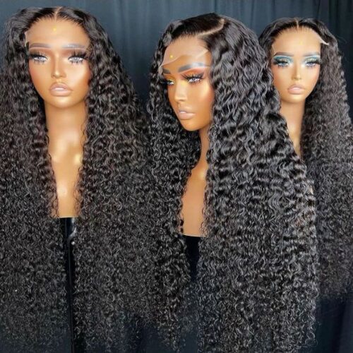 厂家直销假发女高温丝大卷款wigFront Lace Wig