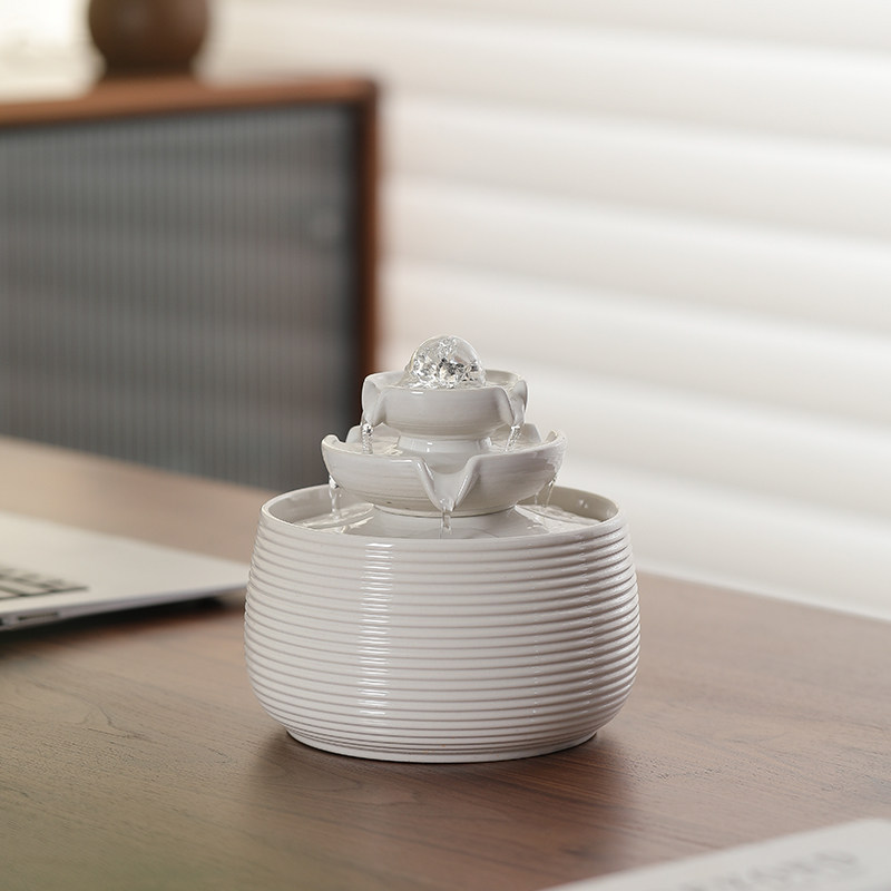 风水轮流水喷泉假山八方来招生财循环水桌面玄关办公室开业乔迁送,家居饰品,流水摆件,淘宝优惠券,粉丝福利购,淘宝优惠卷