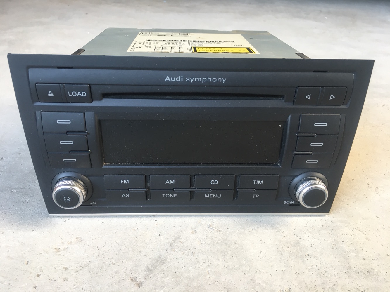老款奥迪A4 B7原车前置6碟CD主机 A4先锋六碟CD机葡萄牙
