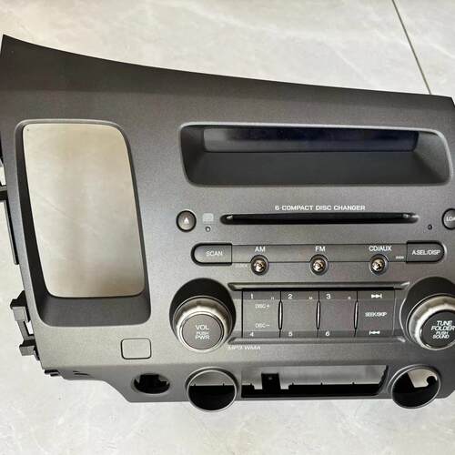 适用本田老思域6碟CD机思铭6碟CD机车载音响阿尔派6碟车载CD机AUX