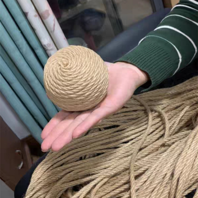 特超粗麻绳秋千拔河猫爬架