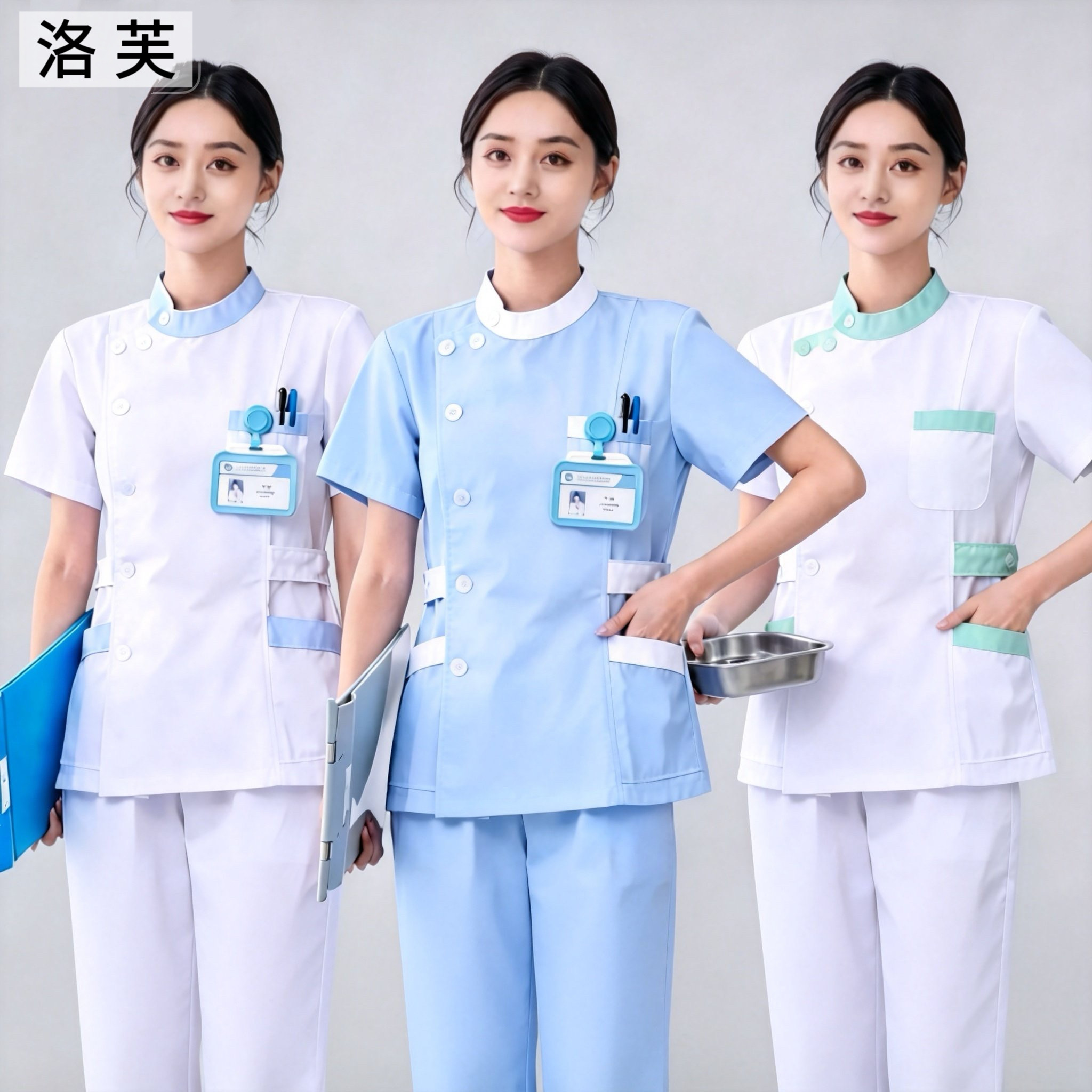 护士服分体套装女短袖夏季短袖牙科养老院体检中心月嫂护理工作服