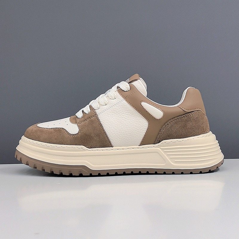 有范男鞋春季厚底增高拼色休闲熊猫鞋个性另类牛皮网红发型师板鞋,流行男鞋,休闲板鞋,淘宝优惠券,粉丝福利购,淘宝优惠卷