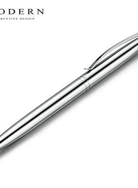 德国modern 中性笔商务 金属笔杆水笔0.5 签字笔金属 男女定制